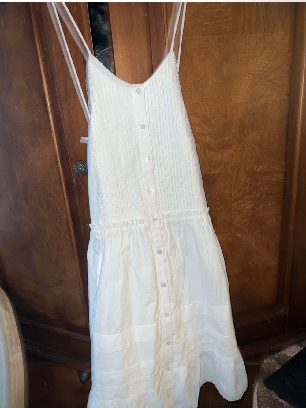 Free People desert days mini dress ivory combo